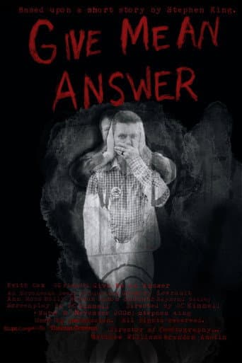 Give Me an Answer poster