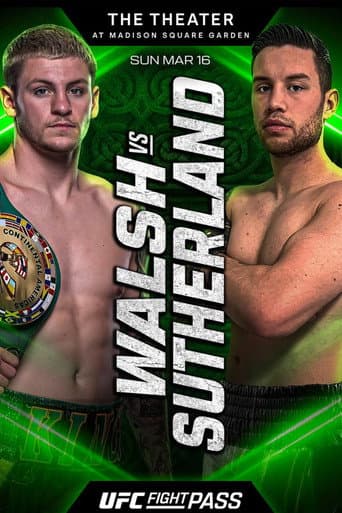 Callum Walsh vs. Dean Sutherland poster