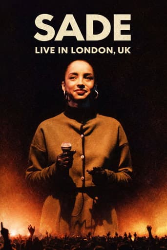 Sade: Live in London, UK poster