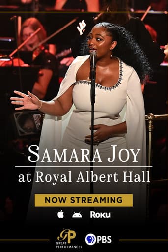 Samara Joy at Royal Albert Hall poster