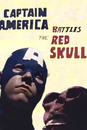 Captain America Battles the Red Skull poster