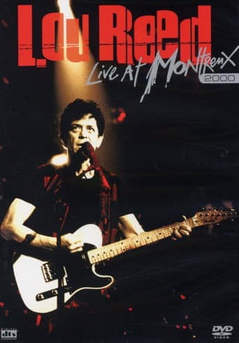 Lou Reed Live at Montreux 2000 poster