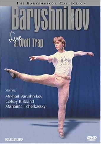 Baryshnikov: Live at Wolf Trap poster