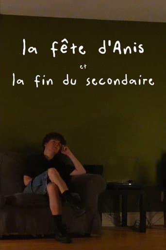 Anis's birthday and the end of high school poster