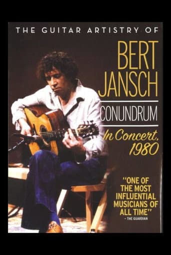 Bert Jansch: Conundrum - In Concert 1980 poster