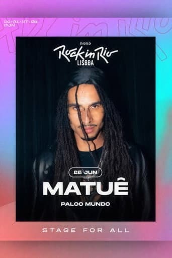 Matuê- Live at Rock In Rio Lisboa 2026 poster