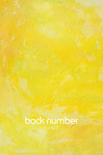 back number “SCENT OF HUMOR TOUR 2022” at 幕張メッセ国際展示場 poster