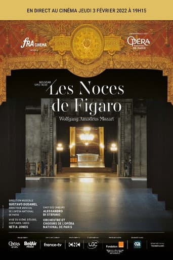 Les Noces de Figaro, Opéra Garnier de Paris poster