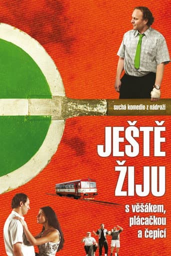 Ještě žiju s věšákem, plácačkou a čepicí poster