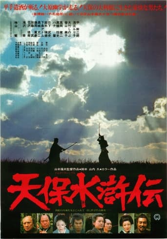 The Tempō Outlaws of the Marsh poster