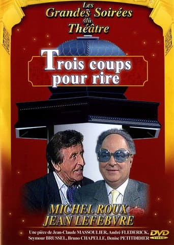 Trois coups pour rire poster