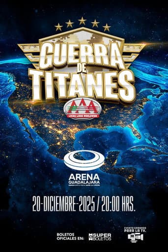 AAA Guerra de Titanes 2025 poster
