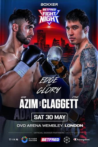 Adam Azim vs. Steve Claggett poster