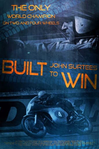 Built To Win: John Surtees poster