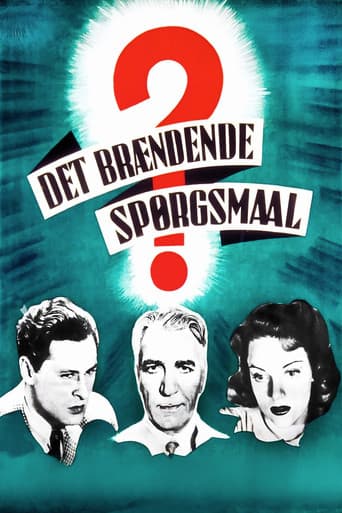 The Burning Question poster