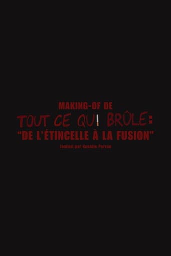De l'étincelle à la fusion (Making-of "Tout ce qui brûle") poster