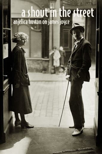 Anjelica Huston on James Joyce: A Shout in the Street poster