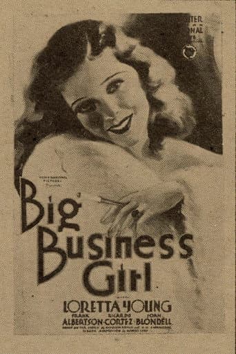 Big Business Girl poster
