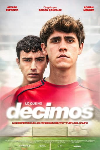 Lo que no decimos poster