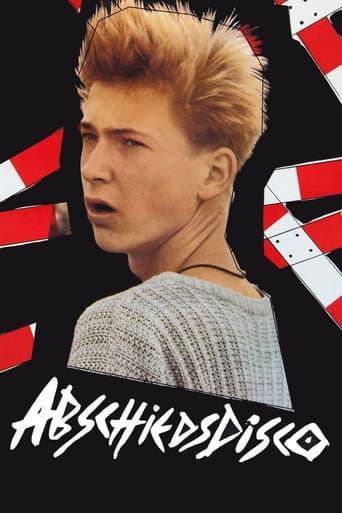 Abschiedsdisco poster