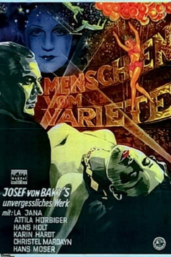 Menschen vom Varieté poster