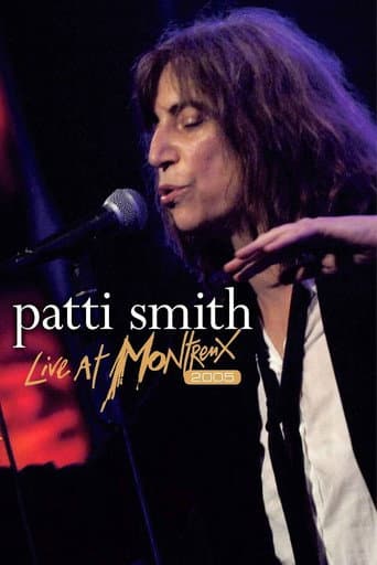 Patti Smith - Live at Montreux 2005 poster