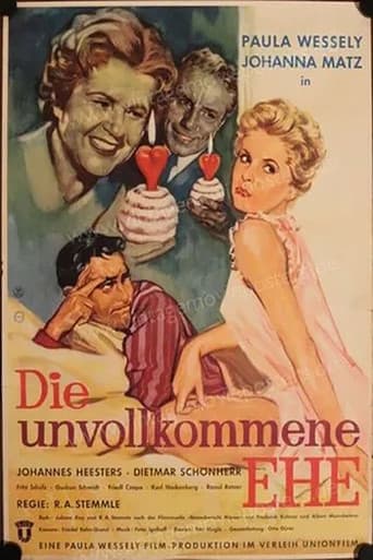 Die unvollkommene Ehe poster