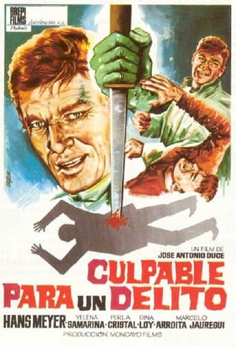 Culpable para un delito poster