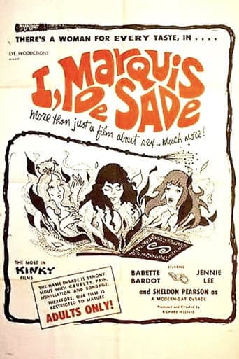 I, Marquis De Sade poster