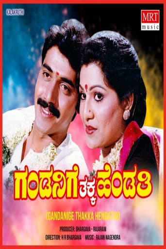 Gandanige Thakka Hendthi poster
