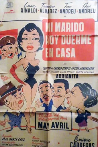 Mi marido hoy duerme en casa poster