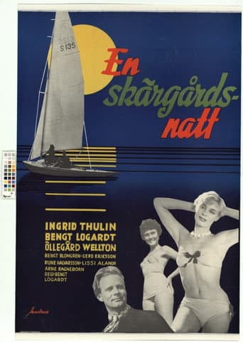 En skärgårdsnatt poster