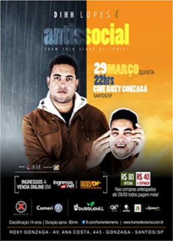 Dihh Lopes - Antissocial poster