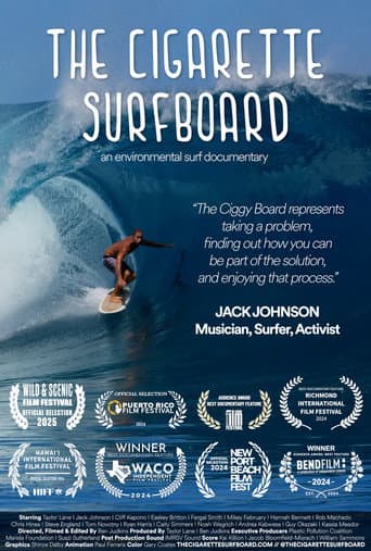 The Cigarette Surfboard poster