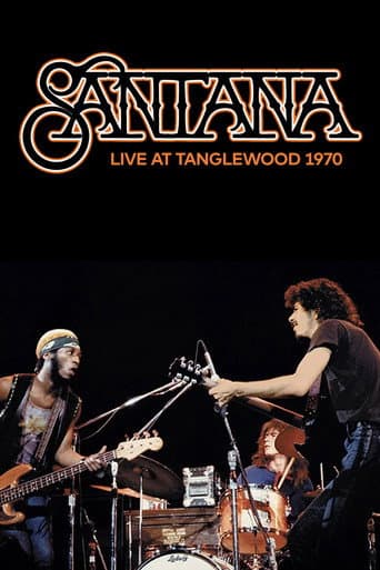 Santana - Live at Tanglewood 1970 poster