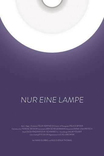 Nur eine Lampe poster