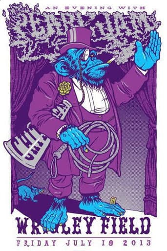 Pearl Jam: Wrigley Field 2013 poster