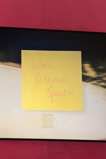 WHEN CINEMA SPEAKS... poster