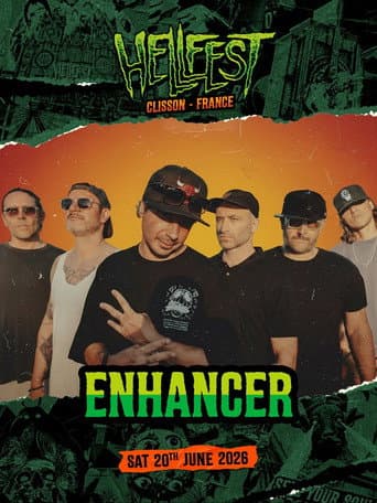 Enhancer - Hellfest 2026 poster