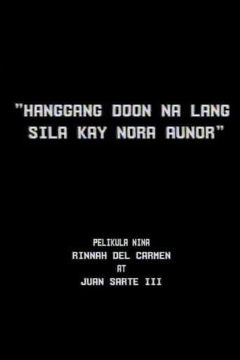 Hanggang Doon na lang Sila kay Nora Aunor poster