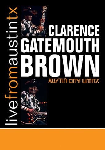 Clarence Gatemouth Brown: Live from Austin TX poster