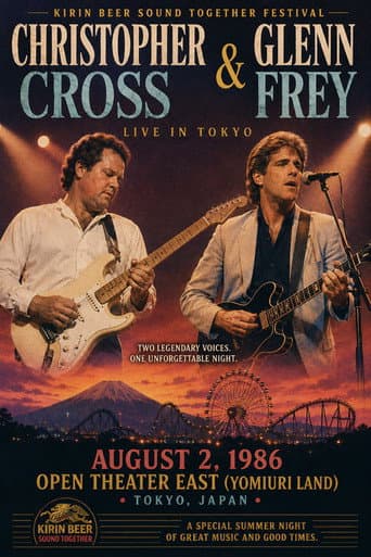 Christopher Cross & Glenn Frey - Live at the Open Theater East Tokyo poster