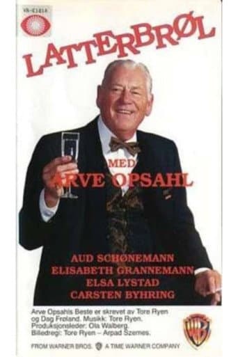 Latterbrøl med Arve Opsahl poster