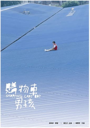 Shopping Cart Boy poster