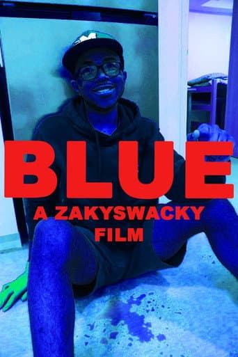 Blue poster