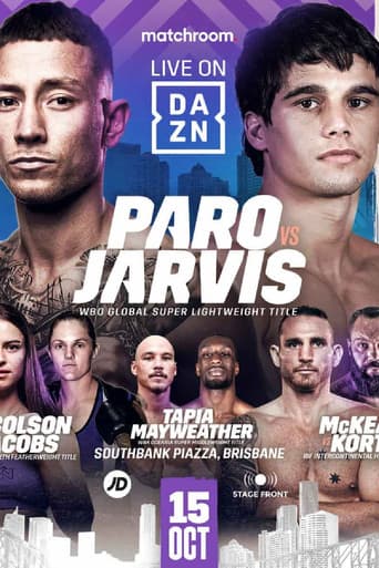 Liam Paro vs. Brock Jarvis poster