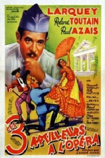 Trois artilleurs à l'opéra poster