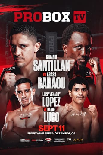 Giovani Santillan vs. Abass Baraou poster