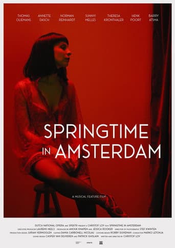 Springtime in Amsterdam poster