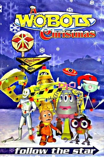 A Wobots Christmas poster